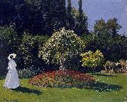 Claude Monet Woman in a Garden France oil painting artist